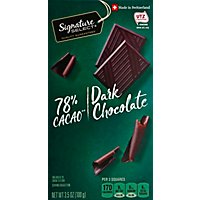 Signature SELECT Candy Dark Chocolate 78% Cocao - 3.5 Oz - Image 2