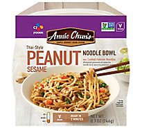 Annie Chuns Noodle Bowl Thai Style Peanut Sesame - 8.7 Oz
