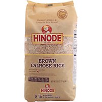 Hinode Rice Brown Calrose Medium Grain Extra Fancy - 5 Lb - Image 2