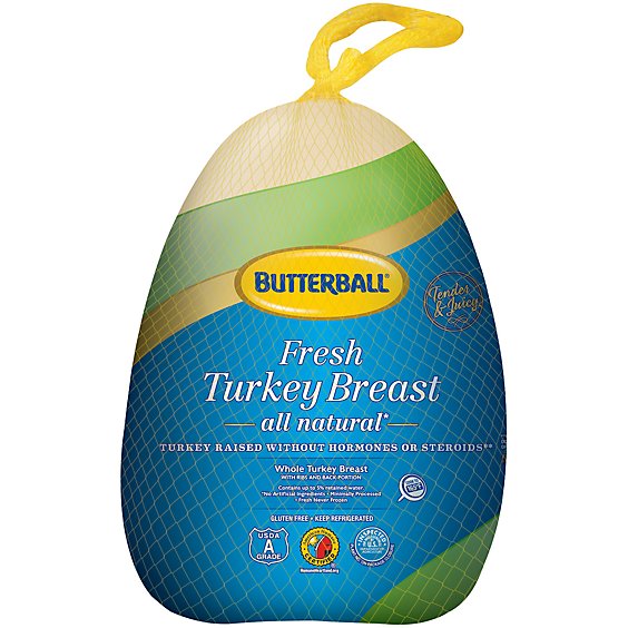 Butterball Turkey Breast Whole Fresh - 5.00 Lb