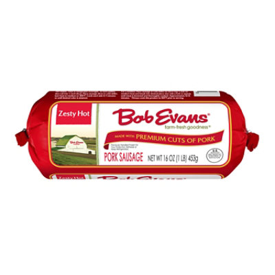 Bob Evans Pork Sausage Zesty Hot - 16 Oz - Image 2