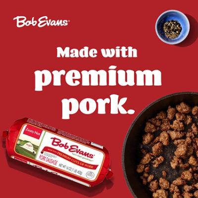 Bob Evans Pork Sausage Zesty Hot - 16 Oz - Image 3