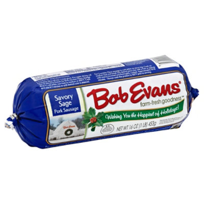 Bob Evans Everyday Classics Pork Sausage Rolls Savory Sage - 16 Oz - Image 1