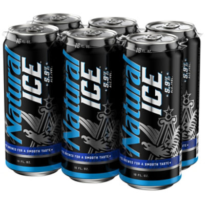 Natural Ice Beer Can - 16 Fl. Oz. - Image 1