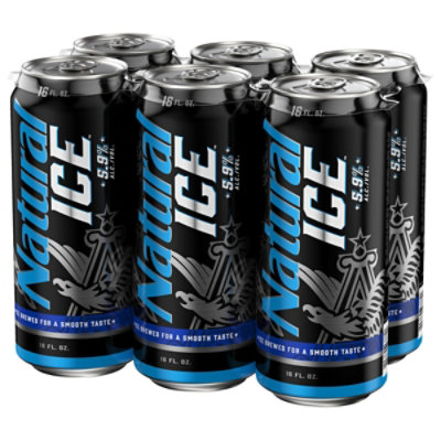 Natural Ice Beer Can - 16 Fl. Oz. - Image 3