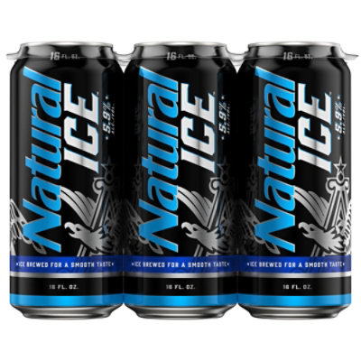 Natural Ice Beer Can - 16 Fl. Oz. - Image 4