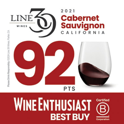 Line Thirty Nine Cabernet Sauvignon Wine - 750 Ml - Image 2