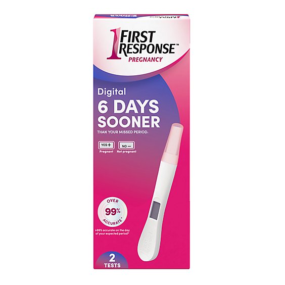 First Response Gold Digital Pregnancy Test Pack - 2 Count