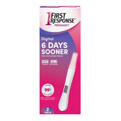 First Response Gold Digital Pregnancy Test - 2 Count