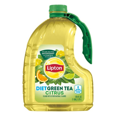 Lipton Diet Green Tea Citrus 16.9 Fl Oz 12 Count Bottles