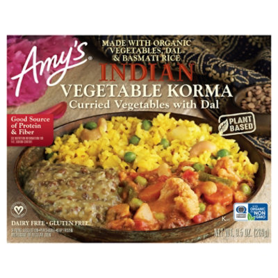 Amy's Indian Vegetable Korma - 9.5 Oz - Image 3