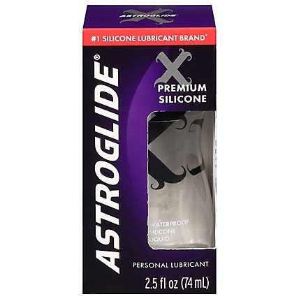 Astroglide Personal Lubricant Premium Silicone - 2.5 Fl. Oz. - Image 2