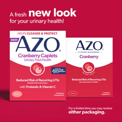 AZO Urinary Tract Healt Cranberry Pills for Women and Men Supplements Caplets - 50 Count - Image 4