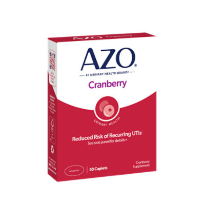 AZO Cranberry Supplement Urinary Tract Health Caplets - 50 Count - Image 3