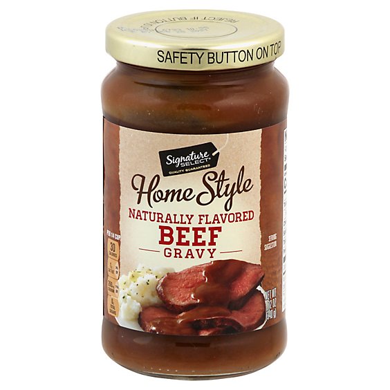 Signature Select Gravy Home Style Beef - 12 Oz