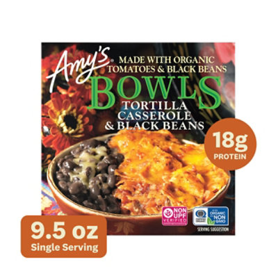 Amy's Tortilla Casserole & Black Beans Bowl - 9.5 Oz
