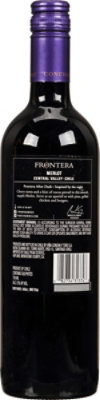 Frontera Wine Merlot - 750 Ml - Image 4