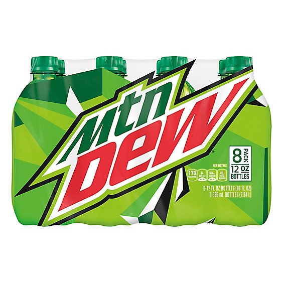 Mtn Dew Soda Original - 8-12 Fl. Oz.