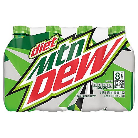 Mtn Dew Soda Diet - 8-12 Fl. Oz.