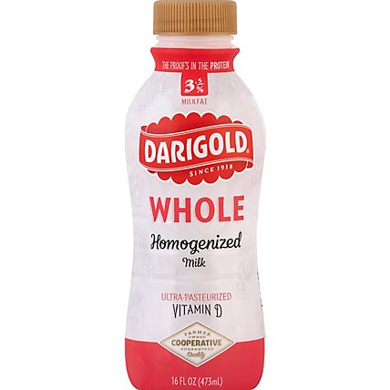 Darigold Milk Whole - 16 Fl. Oz. - Image 2
