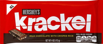 Krackel Milk Chocolate with Crisped Rice XL - 4 Oz - Image 1