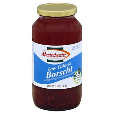 Manischewitz Borscht With Beets Low Calorie - 24 Fl. Oz. - Image 1