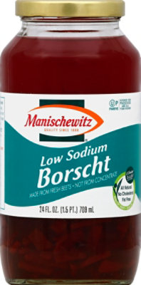 Manischewitz Borscht Low Sodium - 24 Fl. Oz. - Image 1