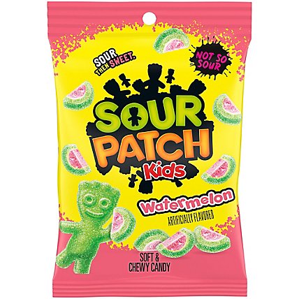 Sour Patch Candy Soft & Chewy Watermelon Bag - 8 Oz - Image 2