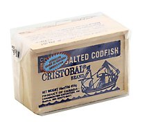 Cameou CodFish Salted Dry Boneless Skinless - 16 Oz