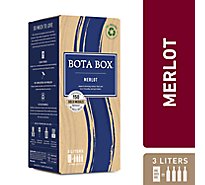 Bota Box Merlot Red Wine California - 3 Liter