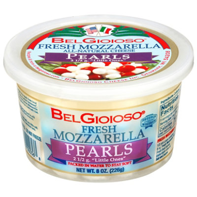 BelGioioso Fresh Mozzarella Cheese Pearls Cup - 8 Oz - Image 3