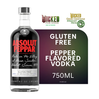 Absolut Peppar Flavored Vodka - 750 Ml - Image 1