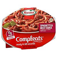 Hormel Compleats Microwave Meals Comfort Classics Spaghetti & Meat Sauce - 7.5 Oz - Image 1
