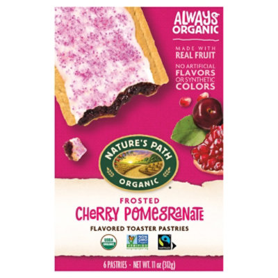 Nature's Path Organic Frosted Cherry Pomegranate Toaster Pastries - 11 Oz - Image 3