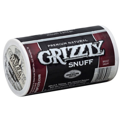 Grizzly Fine Cut Snuff - Case - Image 1