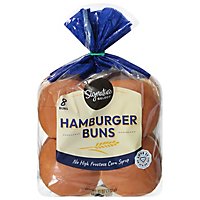 Signature SELECT Hamburger Buns Enriched - 8 Count - Image 4