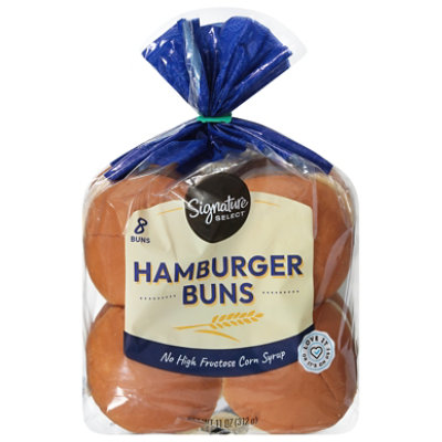 Signature SELECT Hamburger Buns Enriched - 8 Count - Image 3