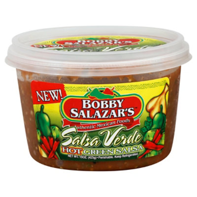 Bobby Salazars Salsa Verde Hot - 15 Oz - Image 1