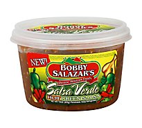 Bobby Salazars Salsa Verde Hot - 15 Oz