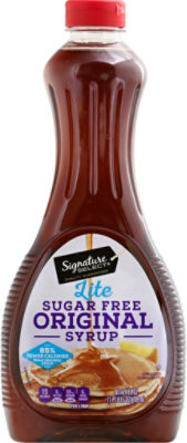 Signature SELECT Original Sugar Free Syrup - 24 Fl. Oz. - Image 2