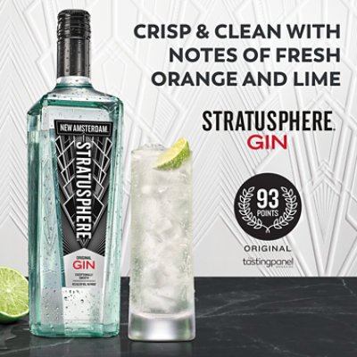New Amsterdam Gin Exceptionally Smooth No. 485 80 Proof - 750 Ml - Image 3
