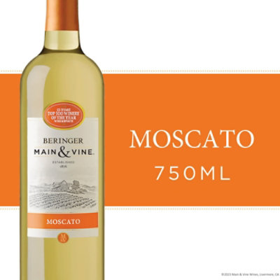 Beringer California Collection Wine Moscato California - 750 Ml - Image 3