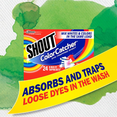 Shout Color Catcher Dye Trapping Sheets - 24 Count - Image 5