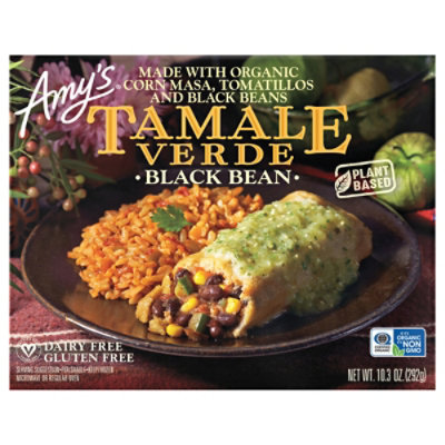 Amy's Black Bean Tamale Verde - 10.3 Oz - Image 1