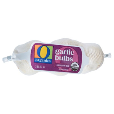 O Organics Garlic Fresh Bulbs - 3 Count - Image 1