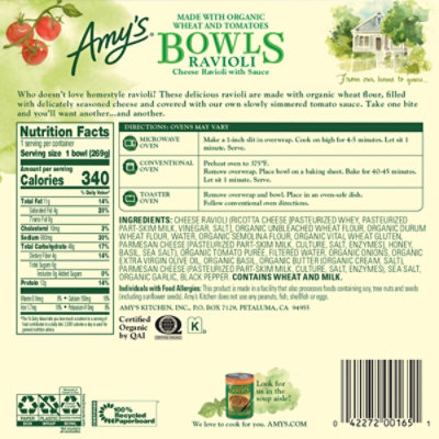 Amy's Ravioli Bowl - 9.5 Oz - Image 6