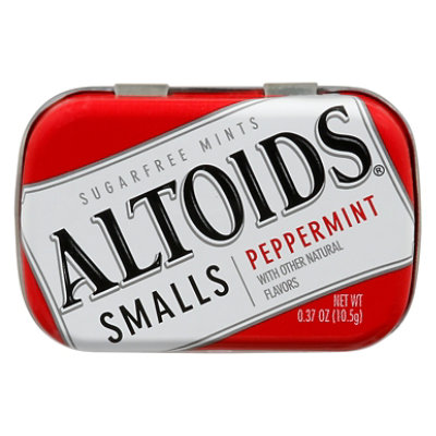 Altoids Smalls Peppermint Sugarfree Mints Single Pack 0.37 Oz - Image 3