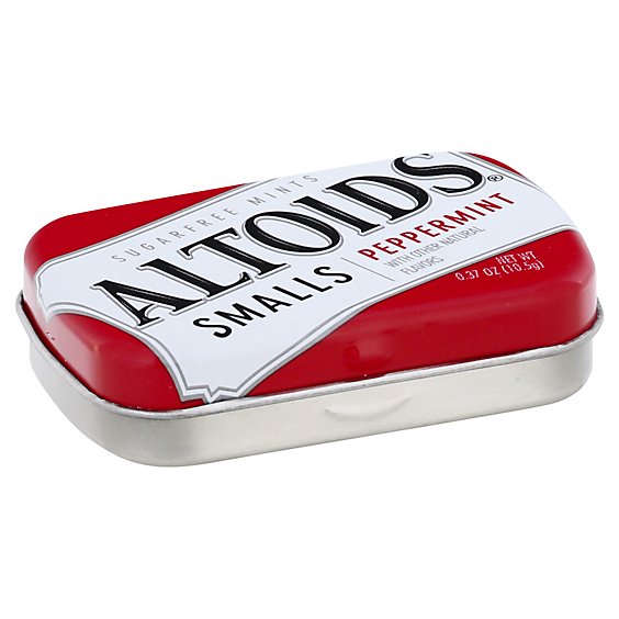 Altoids Smalls Peppermint Sugarfree Mints Single Pack 0.37 Oz
