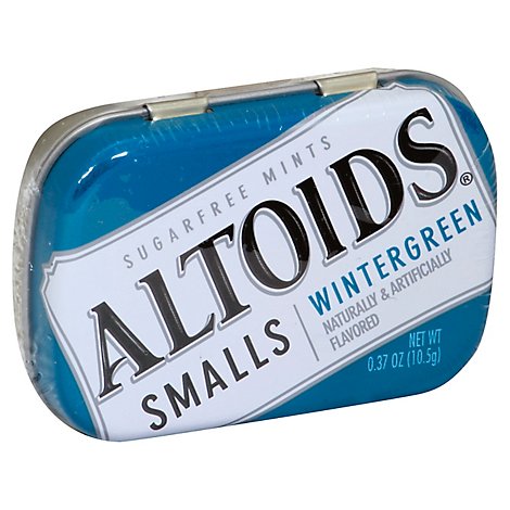 Altoids Smalls Wintergreen Sugarfree Mints Single Pack 0.37 Oz