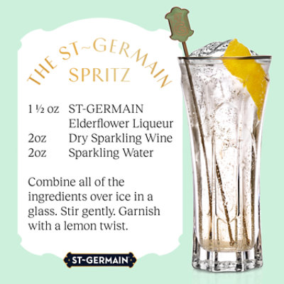 St Germain Elderflower Liqueur - 750 Ml - Image 3